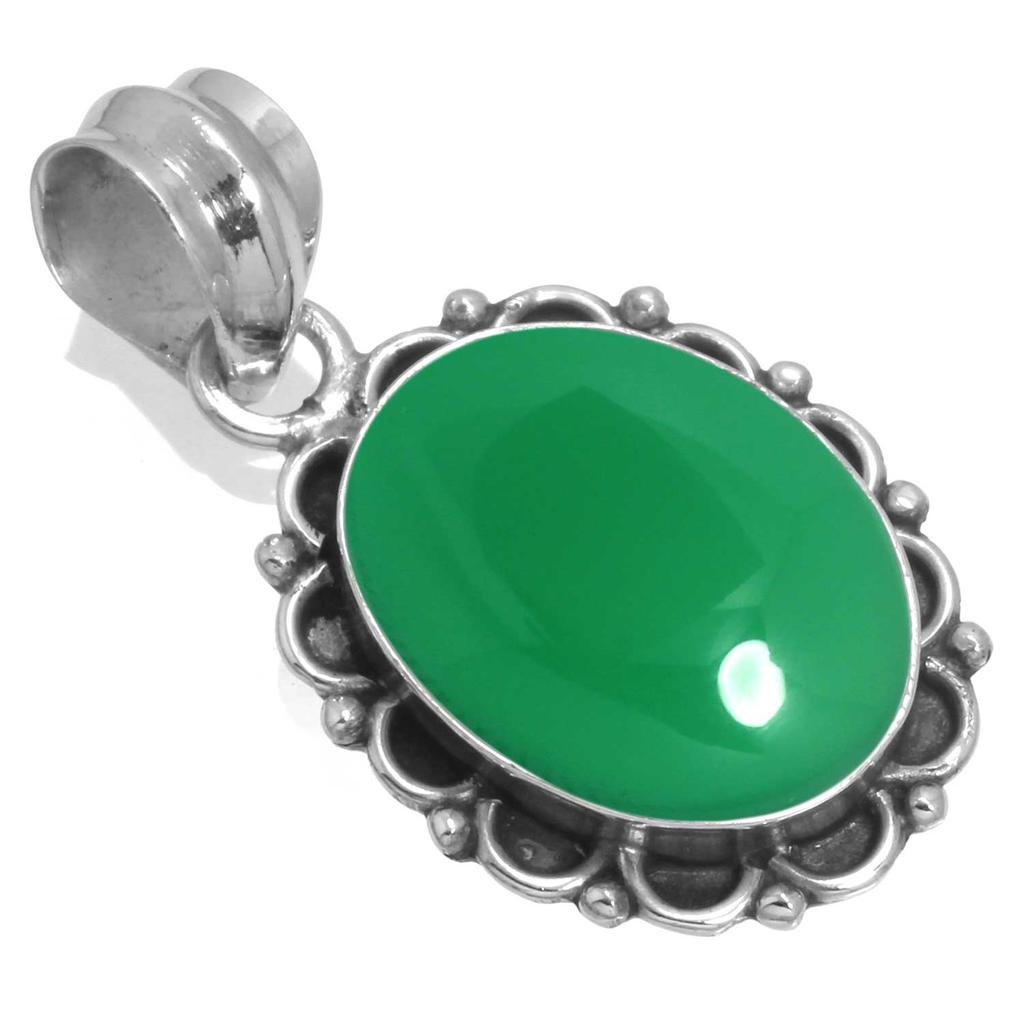 925 Sterling Silver Pendant Women Gemstone Handmade Jewelry Thanksgiving Gift Amber Amethyst Black Onyx Carnelian Garnet Quartz Green Onyx Gold Stone