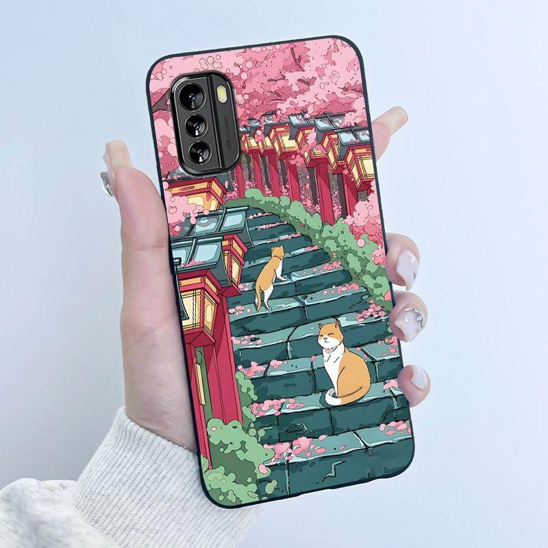 Милый Чехол Для Nokia G60 5G/Nokia G100/Nokia G42/Nokia G310 Чехол с Рисунком Защитная Крышка Мягкий Силикон Мультяшный Чехол для Телефона