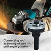 Angle Grinder Connecting Rod Set Adjustable Drill Angle Grinder Mandrel Adapter Disk Holder Multifunctional Grinder Connecting