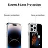 Оккотсу Юта крутой аниме-мужчина плакат Чехол для телефона для iPhone 16 15 14 13 12 11 Pro Max Овечья кожа Серебристый край Защитный чехол