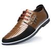 Mens Casual Top Layer Leather Hollow Outfit Youth Large Size Shoes Loafers Zapatos De Hombre Sneakers Men Loafer Shoes