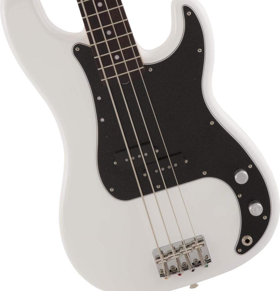Fender Электробас, сделано в Японии, традиционный Precision 70-х, палисандр, Arctic White Bass®, накладка на гриф,