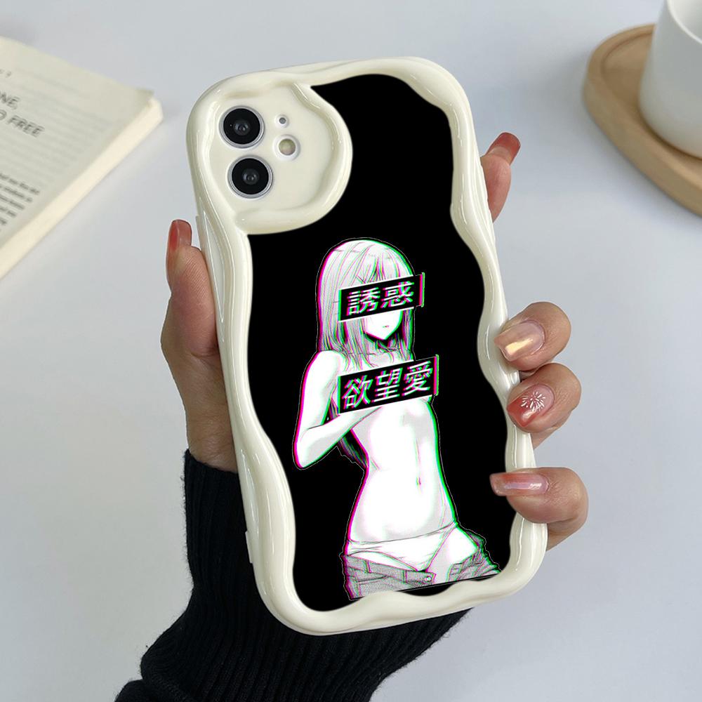 Ae81 Hentai Harajuku Anime Girl art Защитные чехлы для телефонов для Samsung S23 S24 Ultra A55 A14 A25 Infinix Hot 40 Pro Tecno Spark 20 Wave Задняя крышка из ТПУ