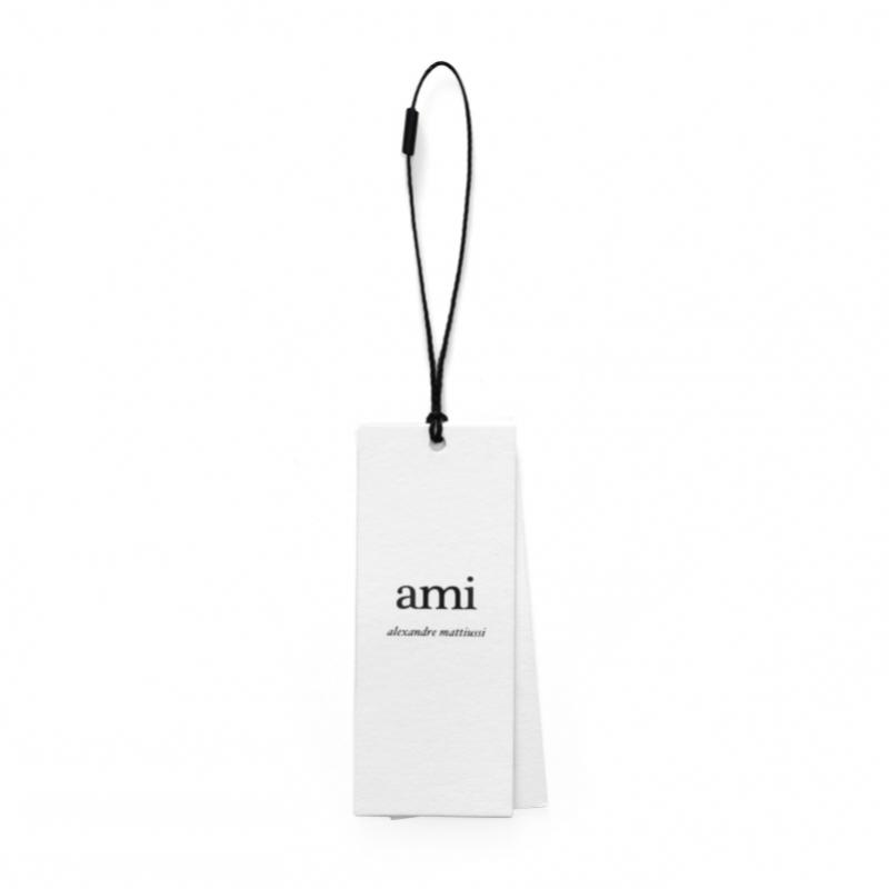 Ami Трикотаж с интарсией логотипа Big Heart Унисекс Kn0135 6807