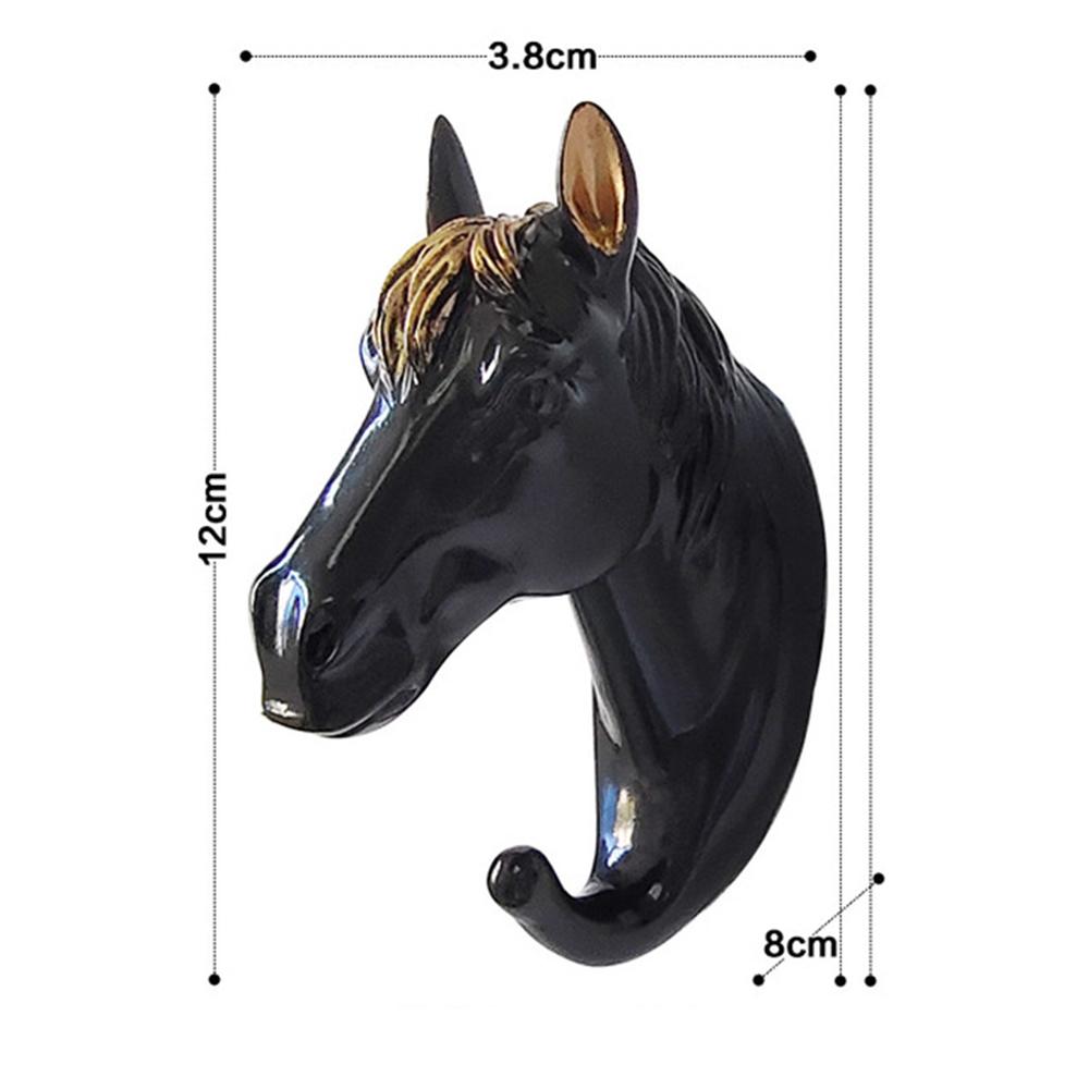 Крючок в виде головы оленя с изображением животных, настенная вешалка, вешалка для одежды, держатель для ключей, декор, ключи, одежда, шляпа, настенная вешалка