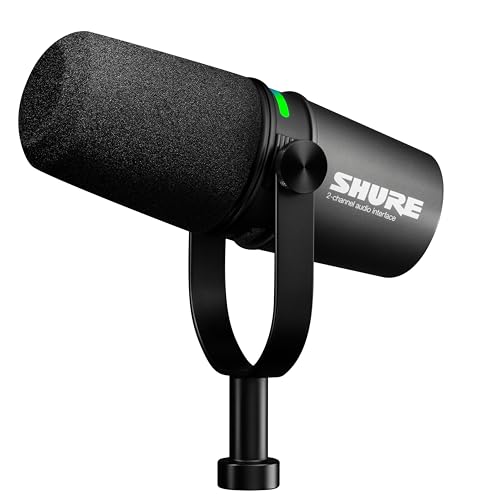 Микрофон SHURE MV7i USB/XLR, черный, MV7I-J