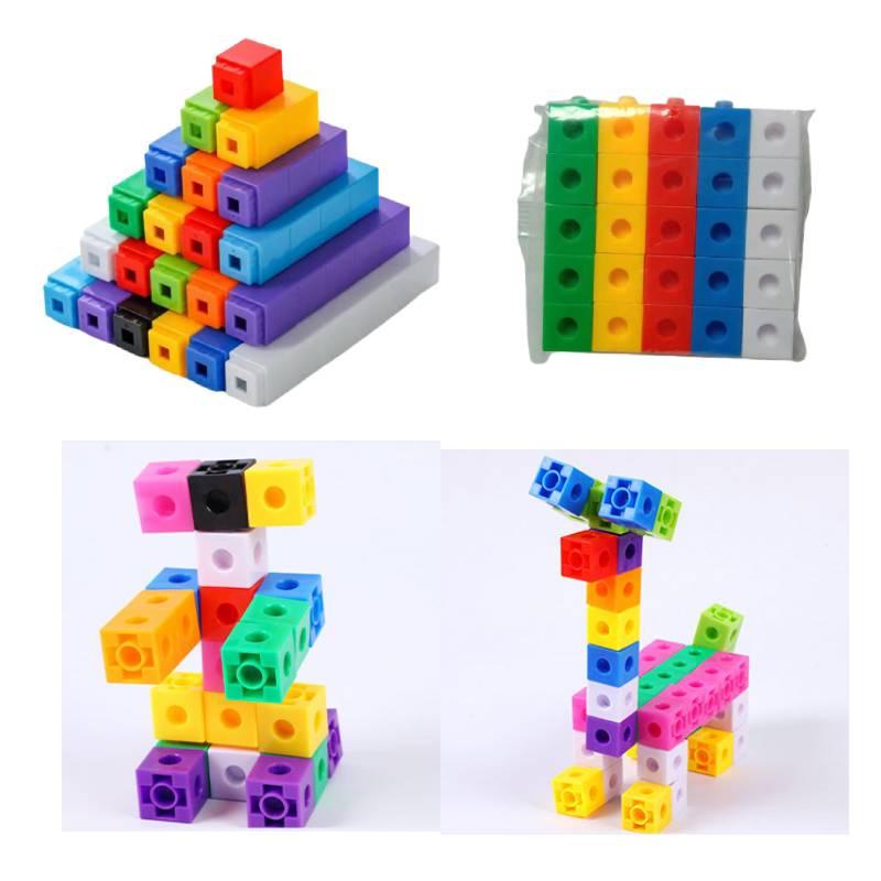 Kindergarten Building Blocks Mini Block Set Plastic Toy Blocks For Children