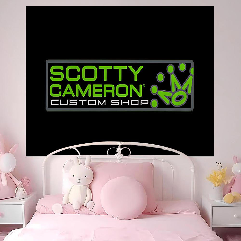 SScotty CCamerons Cartoon Tapestry For Living Room Home Dorm Decor INS Home Decor