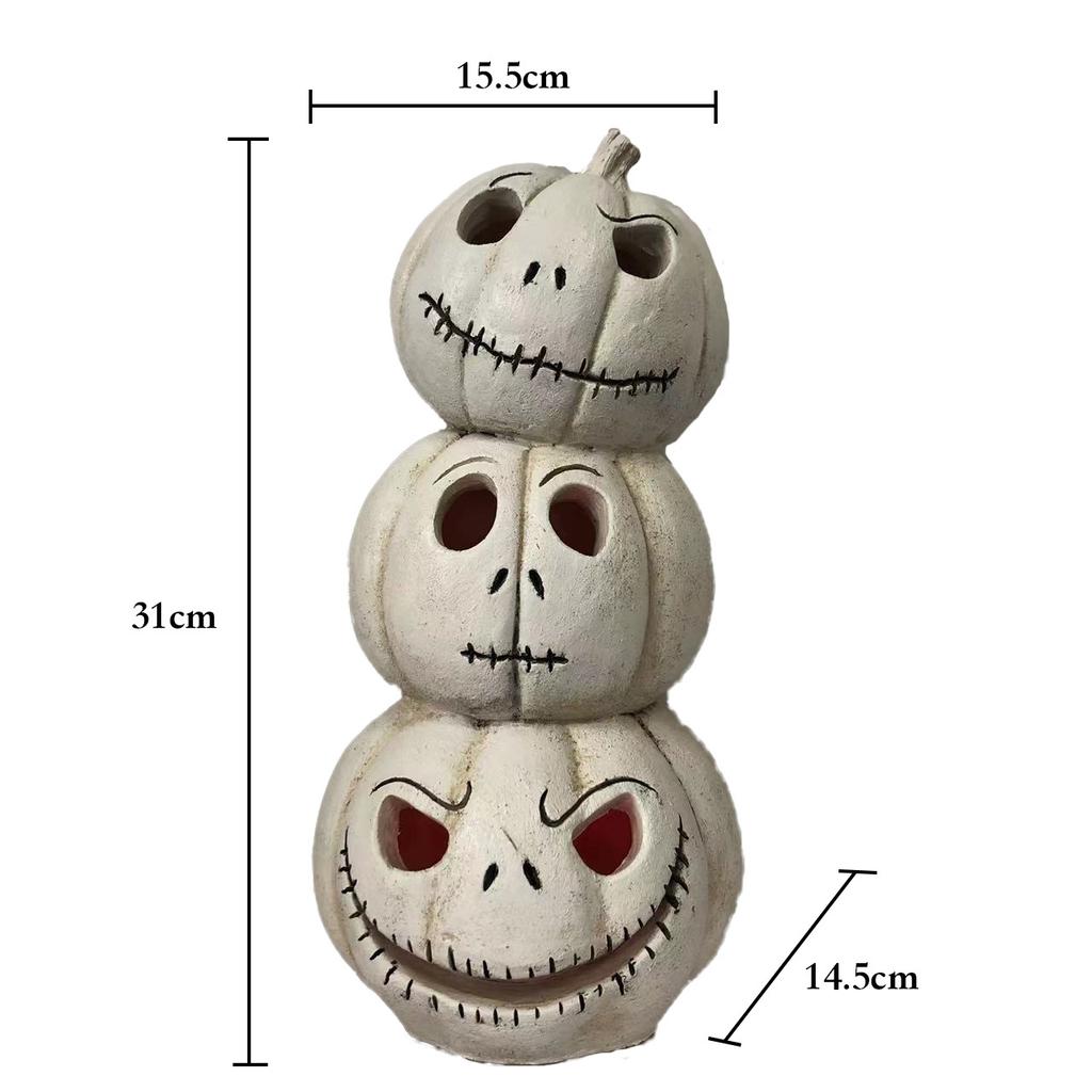 2023 Новые украшения для Хэллоуина в виде привидения KTV Bar Party & Holiday DIY Scene Decoration Светящиеся креативные украшения из смолы