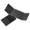 Omikamo [Premium Edition] Folding Bluetooth Wireless Keyboard for iPad, English Layout, Numeric Keypad, 3-Device Registration, iOS, Windows, Android,