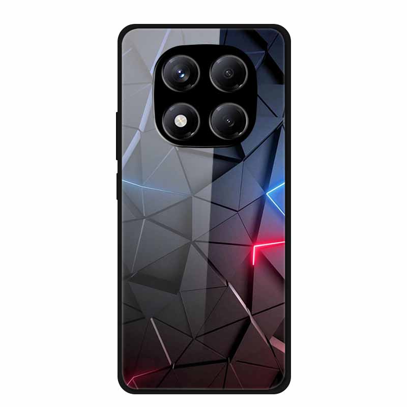Роскошный Чехол Для Redmi Note 14 Pro 4G Чехол Из Закаленного Стекла Для Xiaomi Redmi Note14 Pro 4G Чехлы Для Телефона Модный Защитный fundas