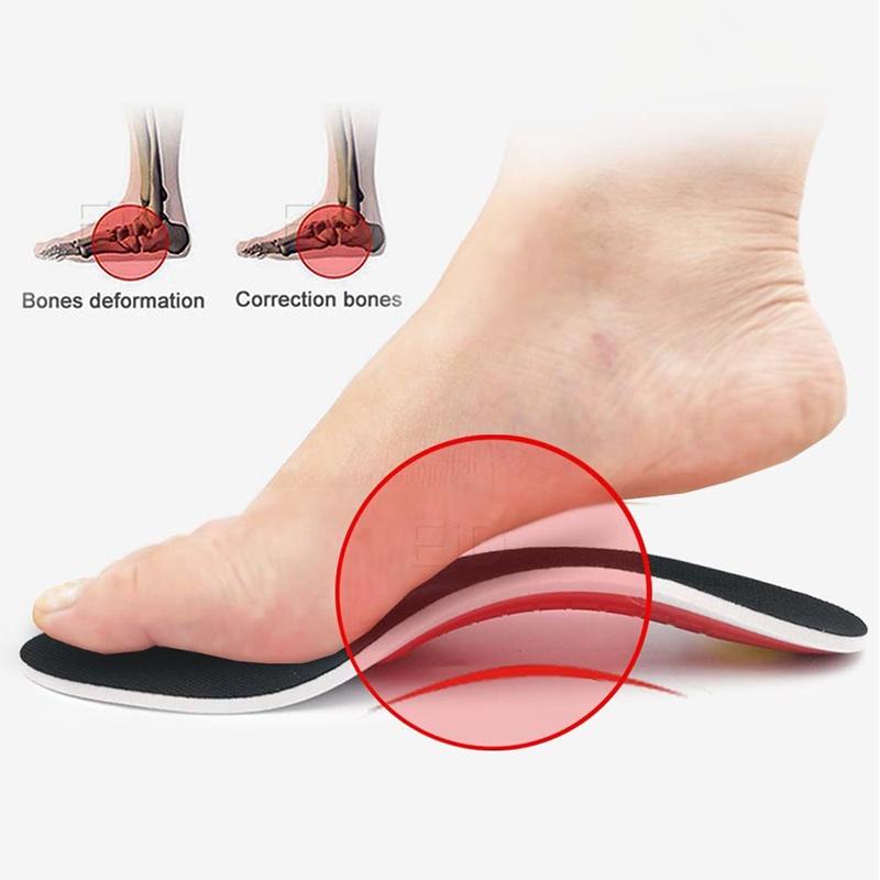 Orthotic Gel High Arch Support Insoles for Women / Men Orthopedic Foot Pain Unisex Shoe Inserts
