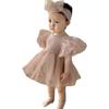 Baby Dress Romper 70 80 90 Long Sleeve Short Sleeve Baby Dress Girls Newborn Tulle Dress Baby Girls Gift Ceremony Dress Girls Birthday Celebration