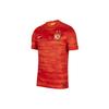 Nike Дышащая быстросохнущая футболка для футбола с коротким рукавом, фанатская версия, сезон 21, домашняя