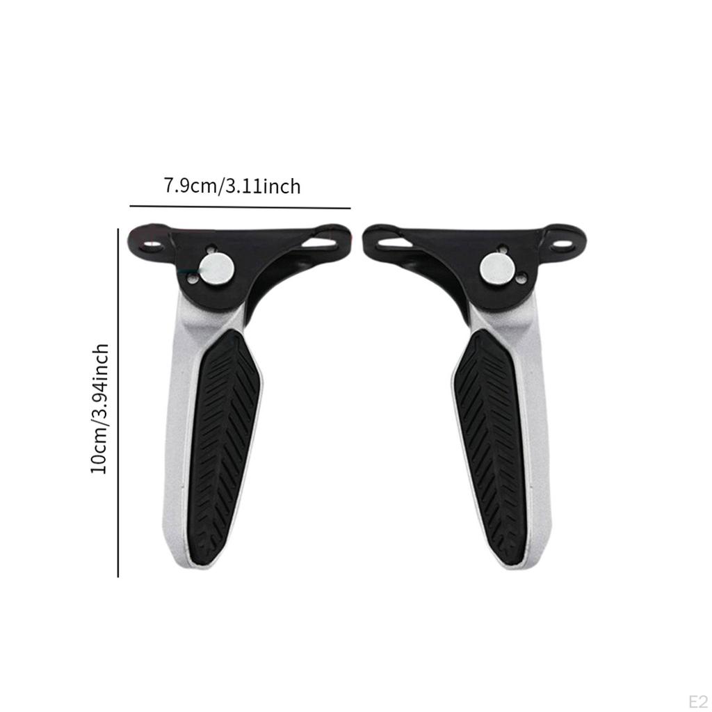 Подножки для мотоцикла Подножка для пассажира Складные универсальные подножки для квадроцикла Задняя часть