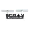 1Pc 3D Metal Bogan Edition Logo Car Front Grille Badge Side Fender Rear Trunk Emblem Sticker Decal