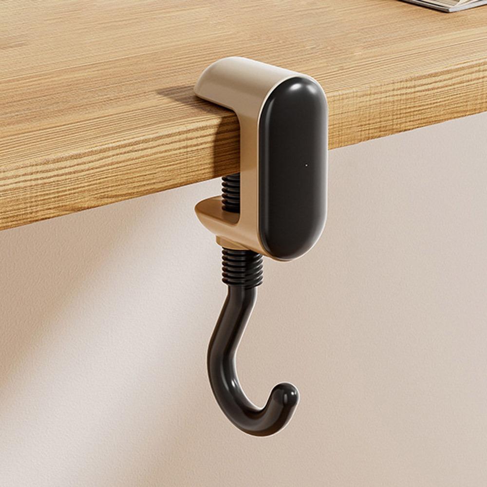 Cute Cartoon Desk Edge Hook Adjustable Dopamine Desktop Bag Hooks Strong Load-Bearing Gaming Headset Desk Hanger Key Hooks