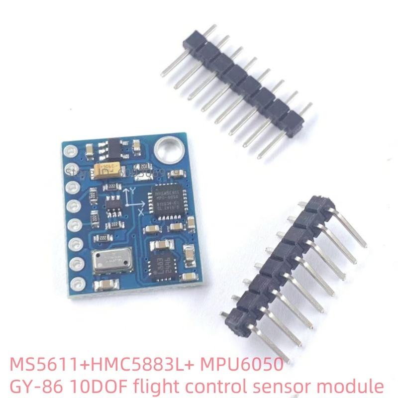 В наличии. GY-86 10DOF Модуль MS5611 HMC5883L MPU6050 Чип Модуль датчика для управления полетом 3-5В
