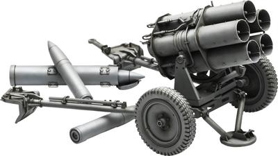 Йена Модель WW2 Немецкий Nebelwerfer 42 210мм Многоствольная реактивная установка Комплект для 3D-принтера YANPE35134 1/35 (военный)