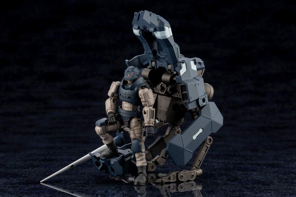 Kotobukiya Шестизубчатый летательный аппарат Woodpecker, высота 80 мм, пластиковая модель, приблизительная. 1/24