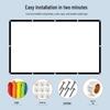 Double-Sided Thickened Milk Silk Projection Screen