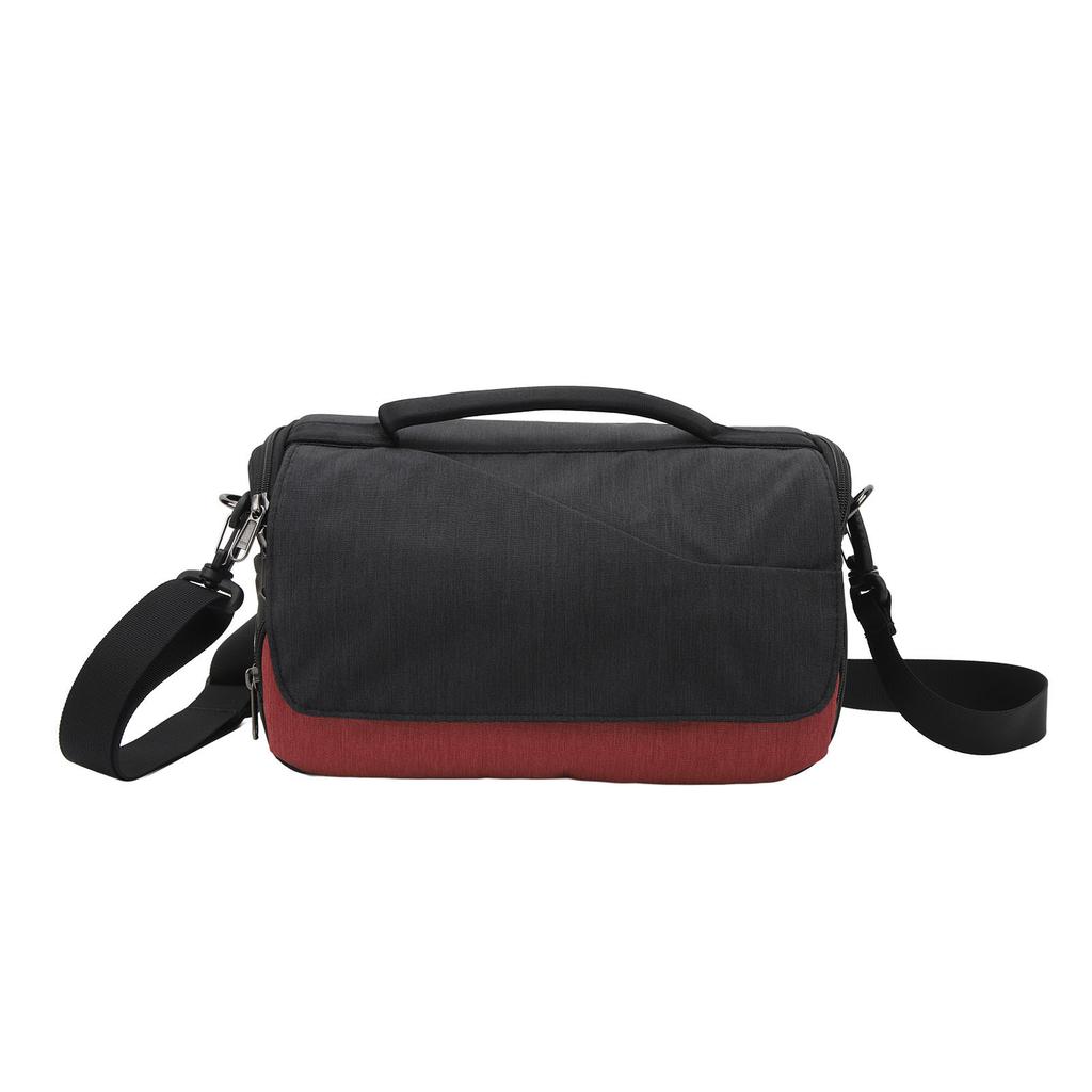 SLR Camera Bag Waterproof Padded Camera Bag Accommodate One Camera and Two Lenses for    7  8 and Other Camera