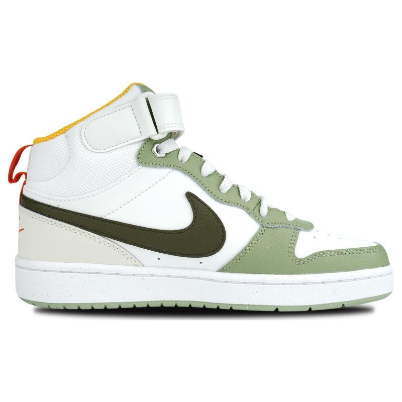 Nike Кроссовки Court Borough Mid Off White Green GS FV3649-171