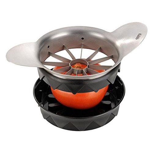 Нож для томатов и яблок Gefu Pomo из нержавеющей стали