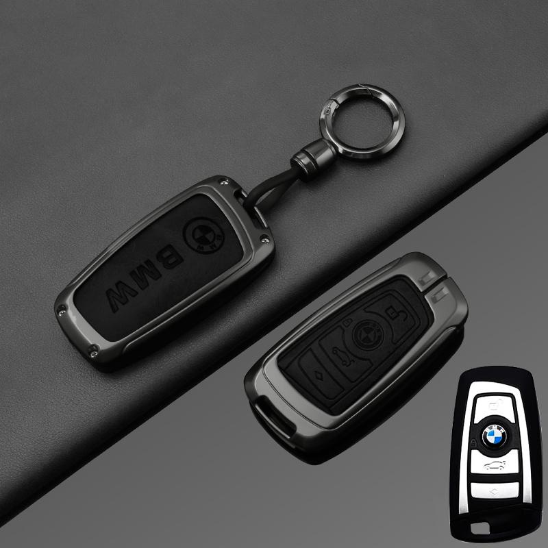 BRHE9 Fashion Zinc Alloy Car Key Case Cover Holder For BMW F30 F20 F10 F18 F22 F01 X3 X4 F06 F02 M3 M5 Protection Keychain Accessories