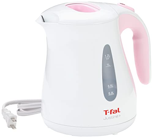 T-fal Electric Kettle, 1.2L, Large Capacity, "Justin Plus Sugar Pink" KO4907JP