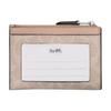 New COACH Skinny Id Case Coated Canvas Card Holder Mini Women's Sand CW870-SVPWH