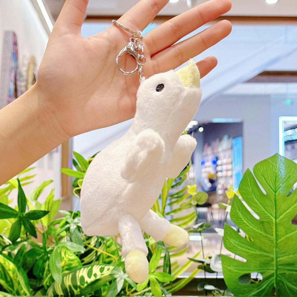 Adorable Plush Duck Pendant Keychain - Cute Backpack Charm & Claw Machine Toy