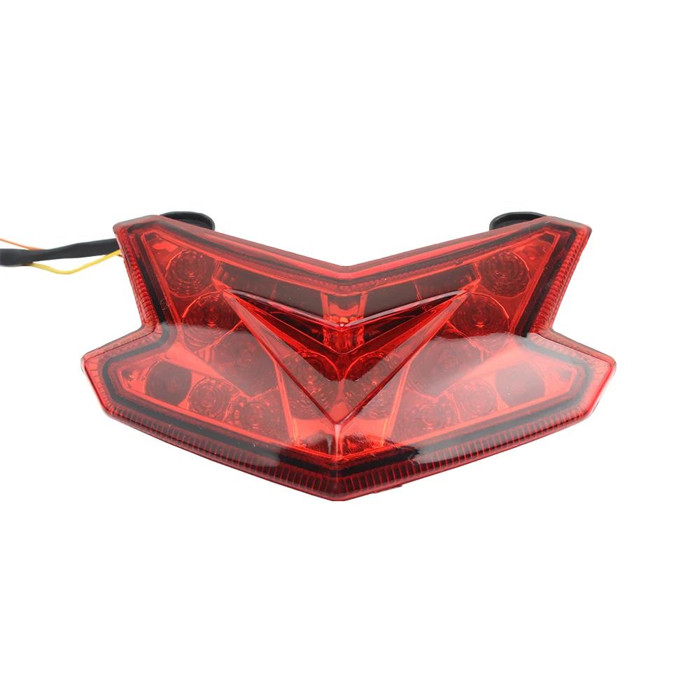 Motorcycle Motocross LED Taillight Turn Signals Light For Kawasaki Z800 ZX6R Z125 ZX636 2016-2023 Moto Accesorios Enduro
