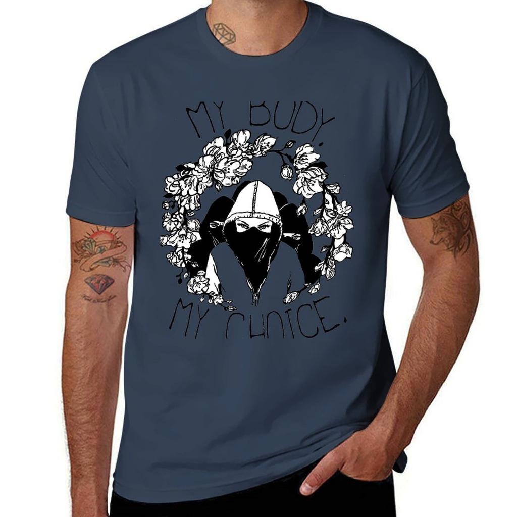 My Body My Choice Tshirt Classic Print Short Sleeve Shirt