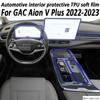Для GAC AION V PLUS 2023 2022 EV салон автомобиля панель управления приборная панель экран GPS-навигации прозрачный защитный ТПУ