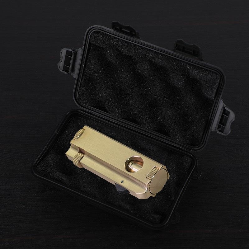 Alien Trench Handmade Copper E Model Retro Kerosene Lighter - Personalized Gift