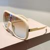 Oversized Goggle Women New In Fashion Multi-color Windproof Shades Trendy Luxury Brand Design Outdoor Casual Sun Glasses