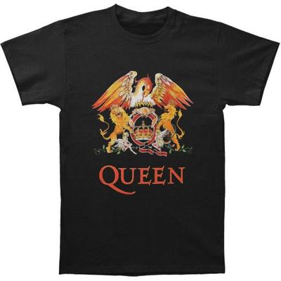 Queen Классическая футболка с гербом унисекс для взрослых