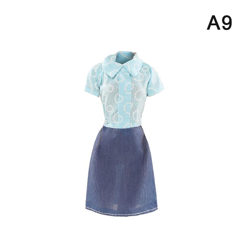 Набор модной одежды для куклы 30 см, для переодевания, уличный стиль, платье, повседневный комплект с брюками, юбка с цветочным принтом