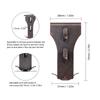 4pcs Sliding Design Brick Hanger Clip Metal Construction Brick Wall Hanger  Outdoor Use