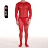 Qinghe мужские чулки Onesie 10D бархатная маска для всего тела, мягкая текстура, высокая эластичность, плотные и прозрачные