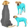 Long-sleeved Pet Dog Jumpsuit Breathable Dog Soothing Clothes Four Legged Clothes  Home Wear
