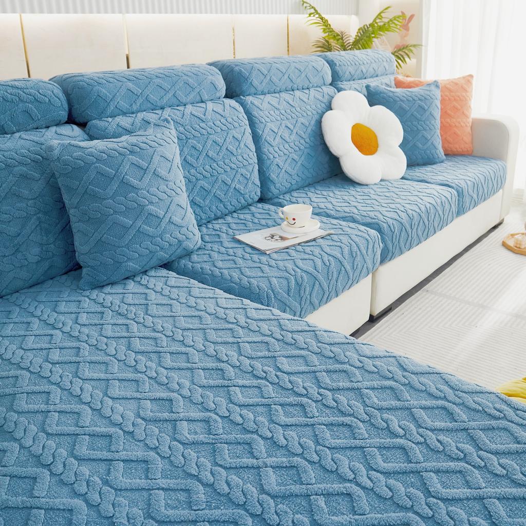 1 шт. эластичный универсальный чехол для дивана, чехол для дивана для домашних животных, бархатный секционный чехол для дивана (Наволочку и спинку необходимо приобретать отдельно.)