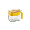Dustproof Condiment Jar Sealed Spice Container Durable Seasoning Storage Organizer  for Home