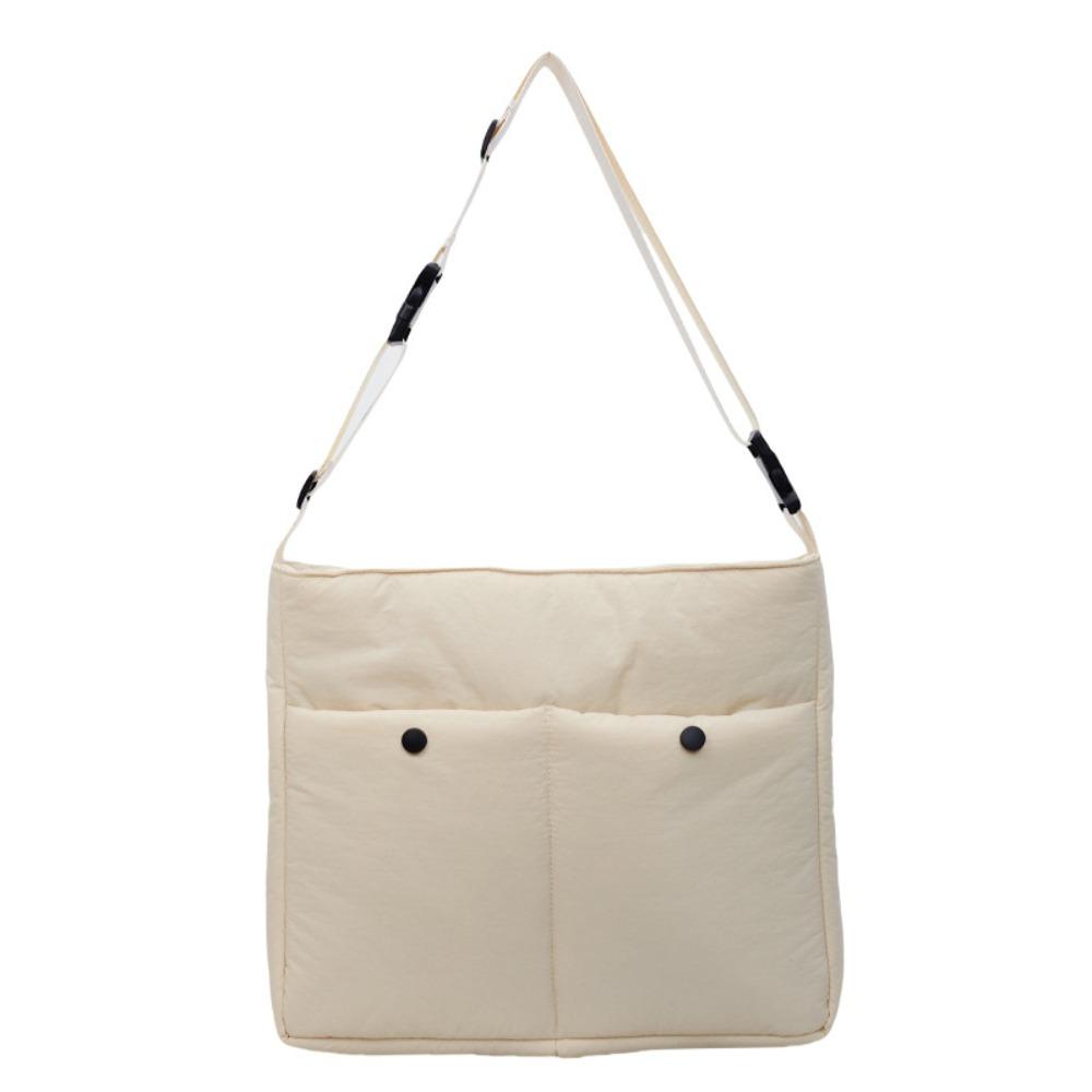 Down Space Cotton Crossbody Bag Tote Bag Laptop Bag Simple Korean Shoulder Bag  Girls