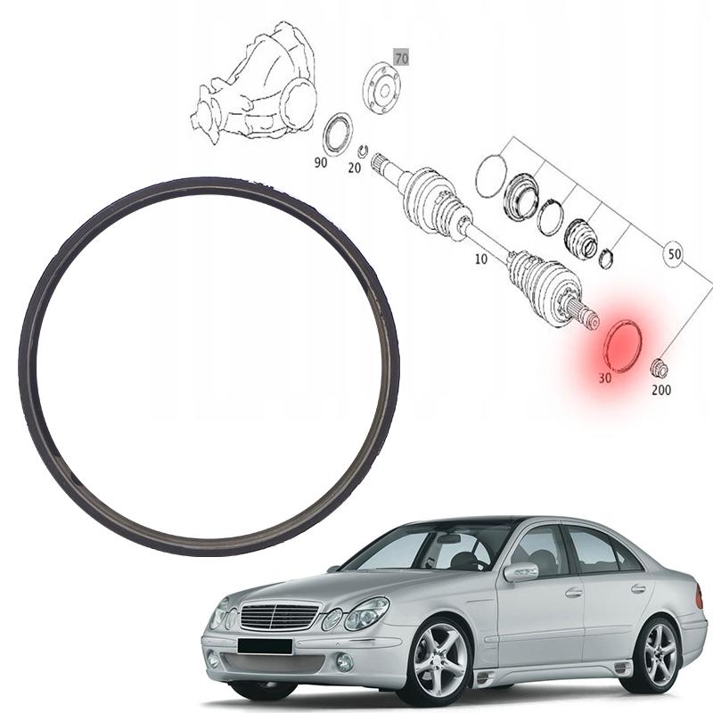 Заднее магнитное кольцо датчика ABS A2303570182 для Mercedes Benz E-Class W211 W204 W212 R230 Замена заднего магнитного кольца ABS