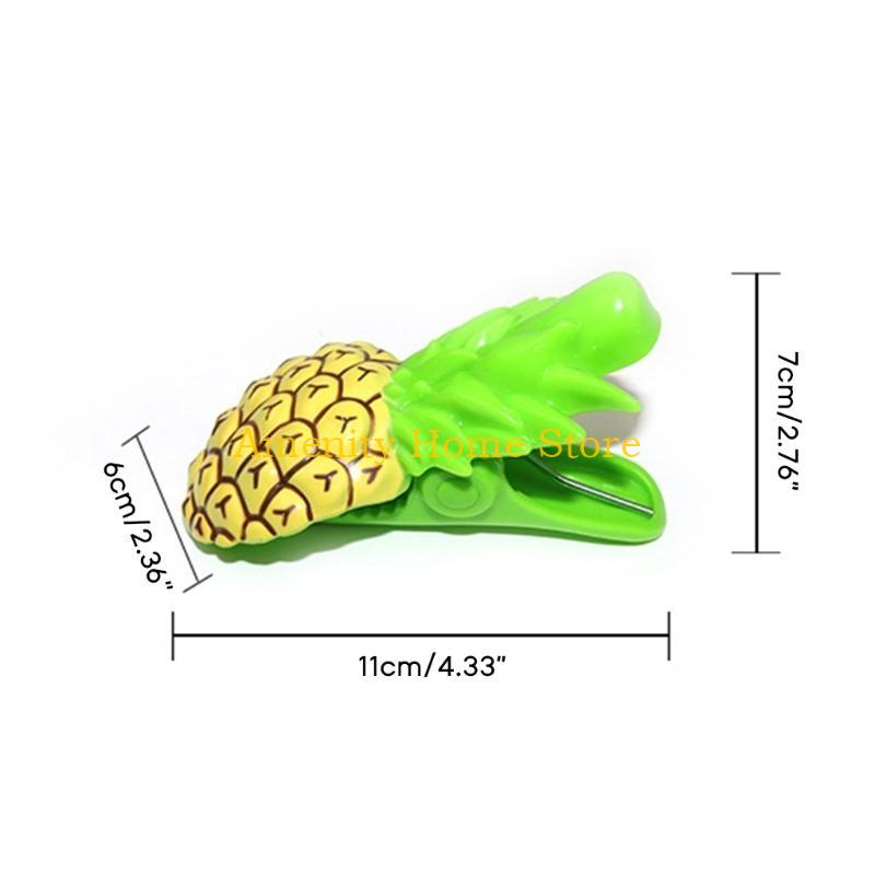F26C Cute Beach Towels Clips Sunbeds Lounger Animal Decorative Clothes Pegs Pins Large Drying Racks Retaining Clip Clothespin