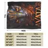 Avatar Fire and Ash Blanket Quality Warm Soft  Throw Blanket Winter Boy Girl Outdoor Fashion Bedspread