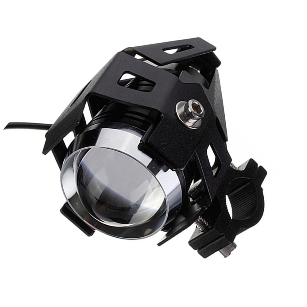 Мотоциклетная светодиодная фара-прожектор, противотуманная фара, металлический абажур