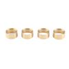 4pcs RC Brass Wheel Weights High Accuracy Wheel Weights Counterweights for FMS FCX24 1 24 RC Cars Gold
